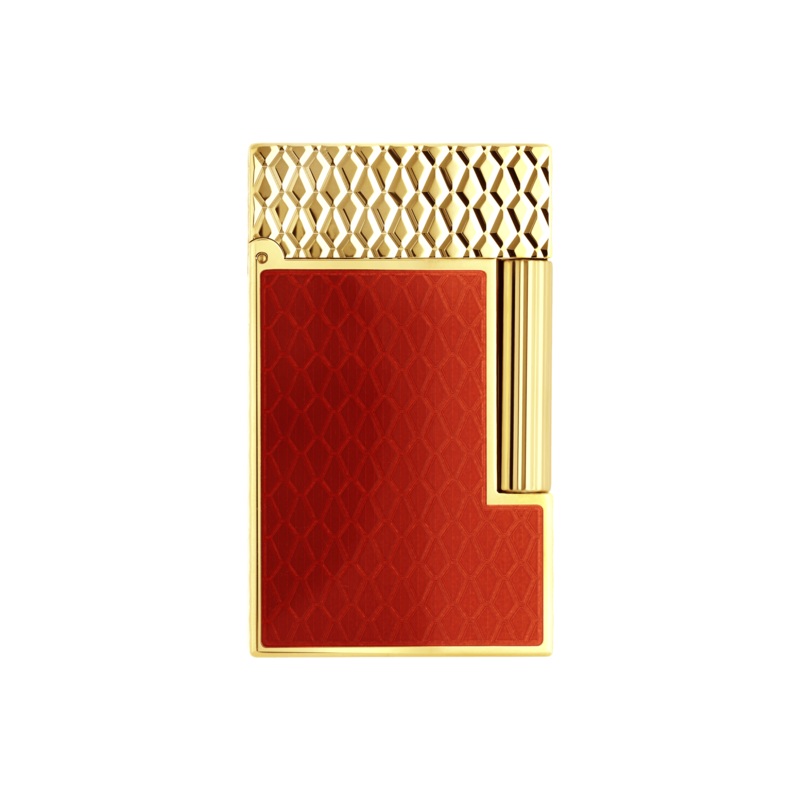 Guilloche under lacquer lighter