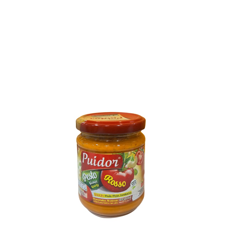 Puidor Pesto Rosso Sauce 190g  | Puidor In Lebanon