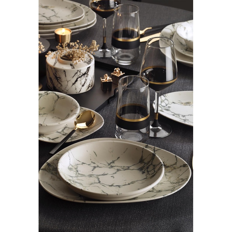 SD Home Multicolor Dinner Set (24 Pieces) 710KTP2971