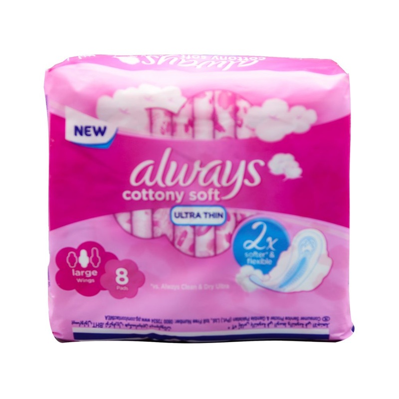 Always Cottony Soft Ultra Thin 8 pads