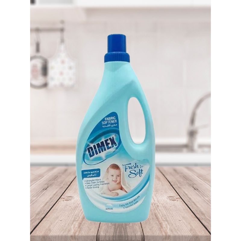 Dimex Fresh & Soft Blue Fabric Softener 825ml