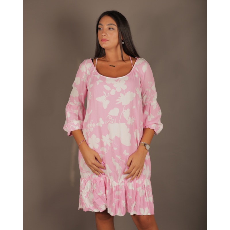 Luisa Spagnoli Women’s PATTERN Pink Dress 4295 FA106