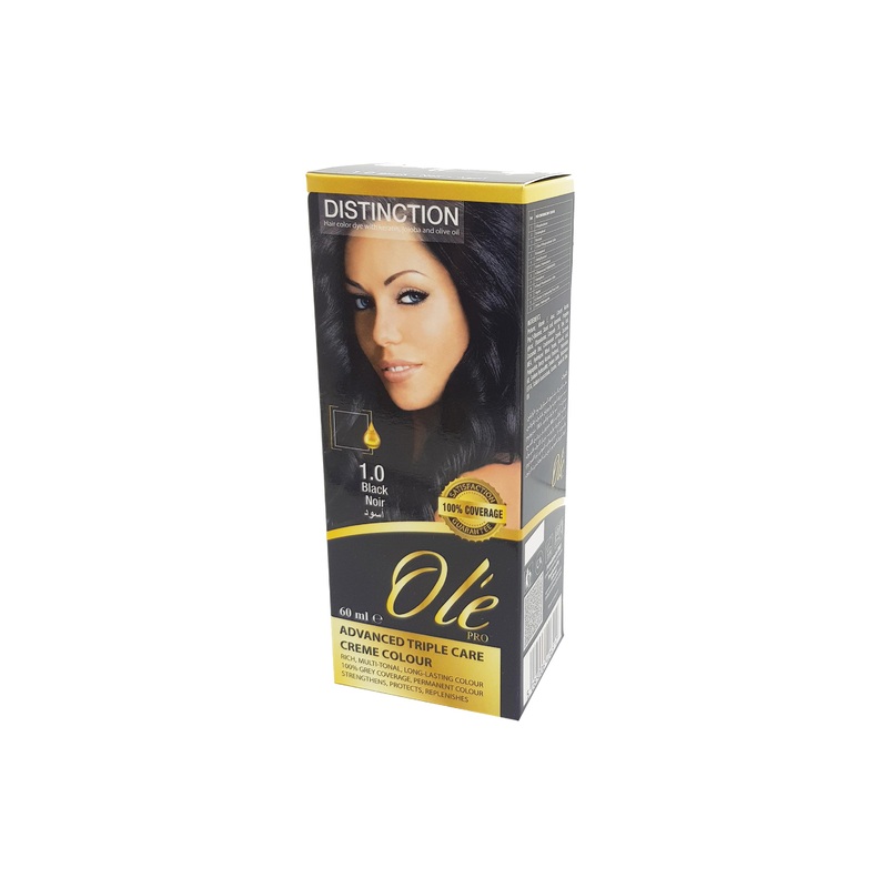 Ole Kit Pro Hair Color  60ml|1.0/Black|3.0/ Dark Warm Brown|3.65/Chocolate Brown|4.0/Soft Mid Brown|4.5/Gold Gloss Mocca|4.65/Dazzloing Brown|4.68/Coffee Brown|4.99/Attractive Aubergine|5.0 / Light Brown|5.5/Golden Gloss Caramel|5.6/Special Light Brown|5.