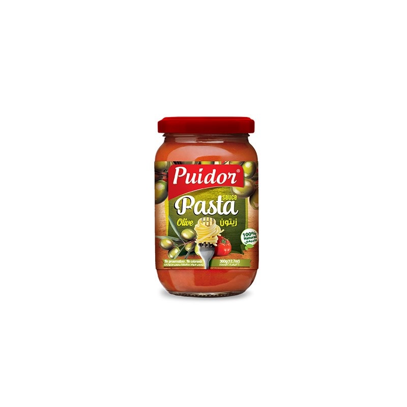 Puidor Olive Pasta Sauce 360g | Puidor In Lebanon