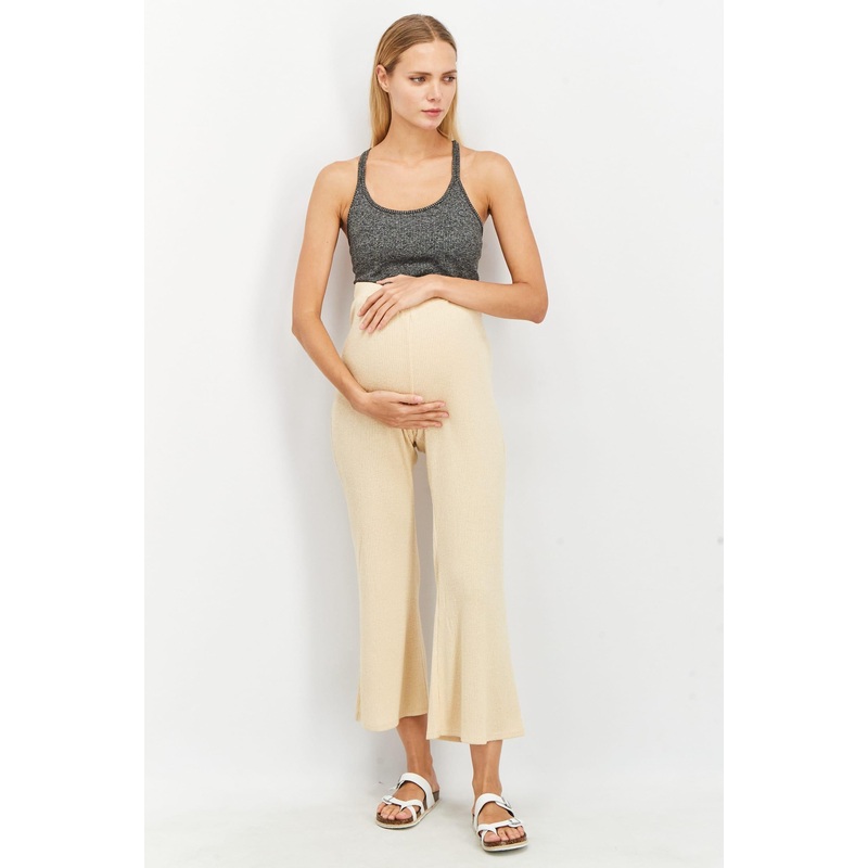 ASOS DESIGN  Women’s Maternity Beige Trouser AMF763