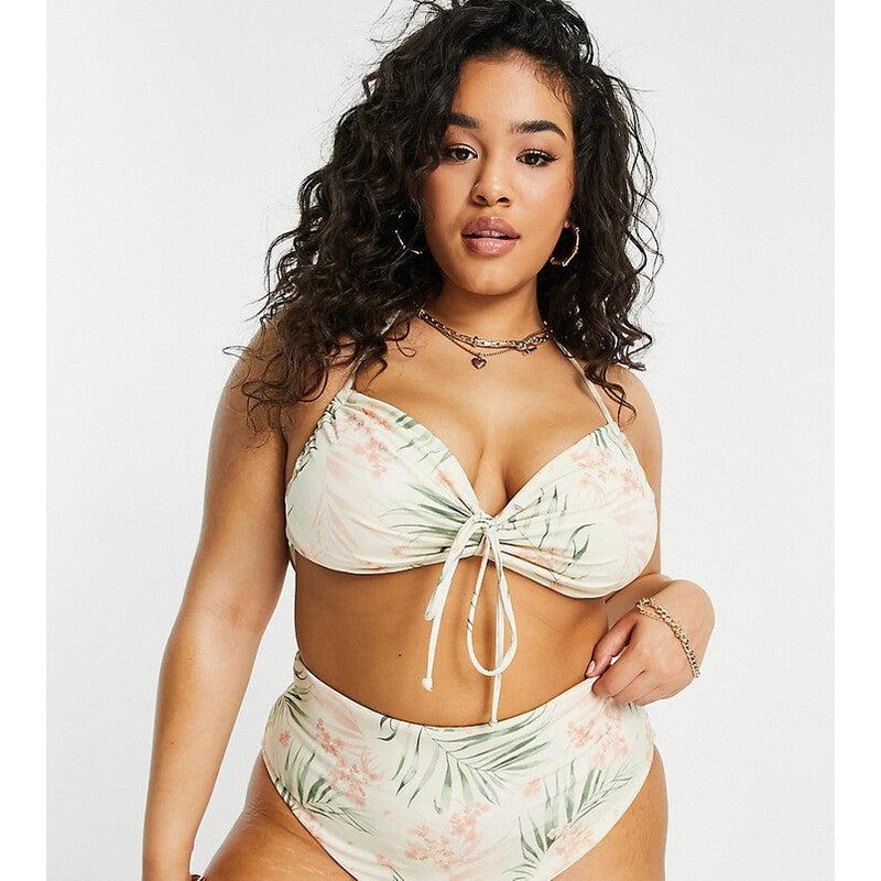 Asos Design Women’s Multicolor Bikini Top AMF186