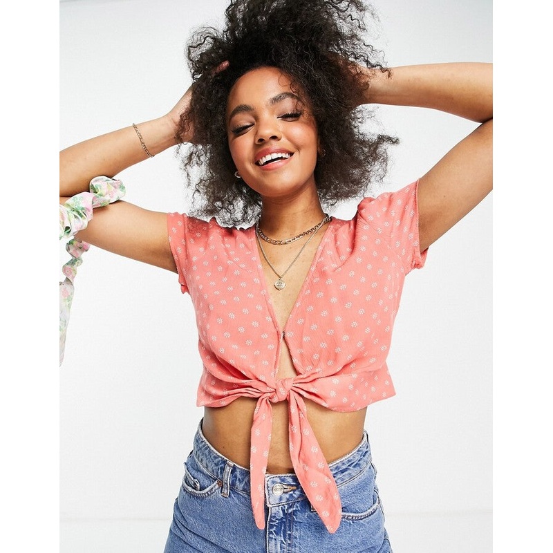 Hollister Women’s Pink Blouse AMF1664