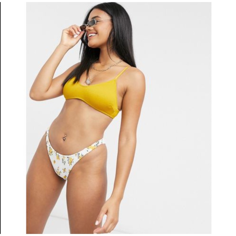 Hollister Women’s White Bikini Bottom AMF 162
