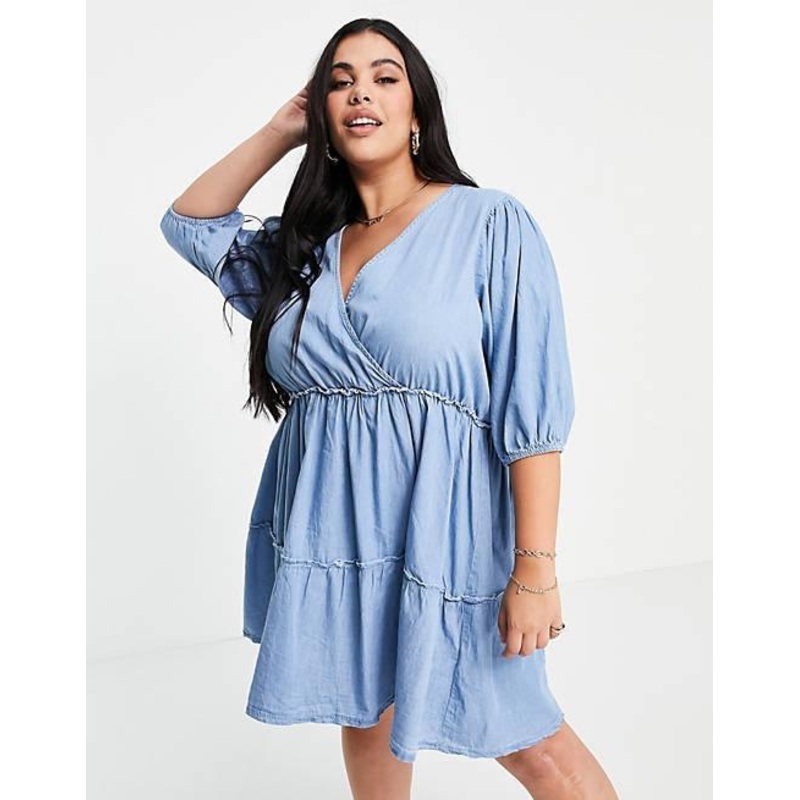 Missguided Women’s Blue Dress AMF1022