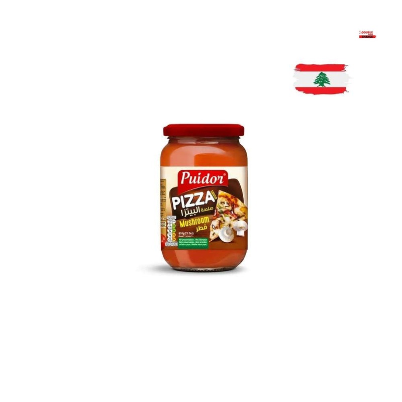 Puidor Pizza Sauce Mushroom 610g | Puidor In Lebanon