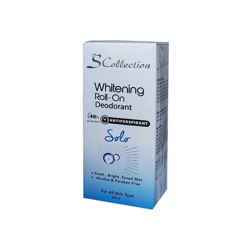 The S Collection Whitening Roll On Deodorant For Women 50ml