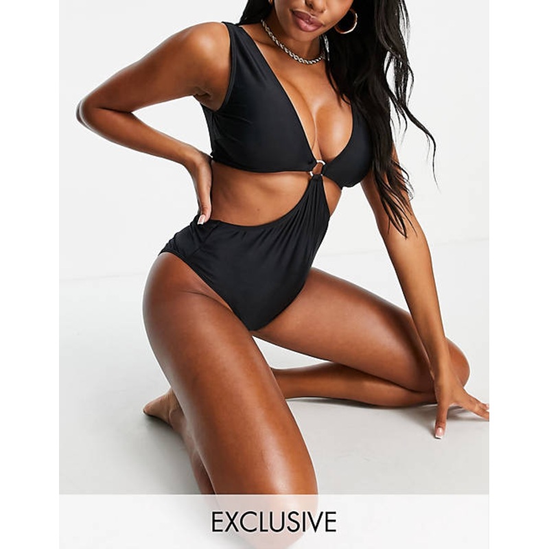 Wolf & Whistle Women’s Black Swimsuit AMF153