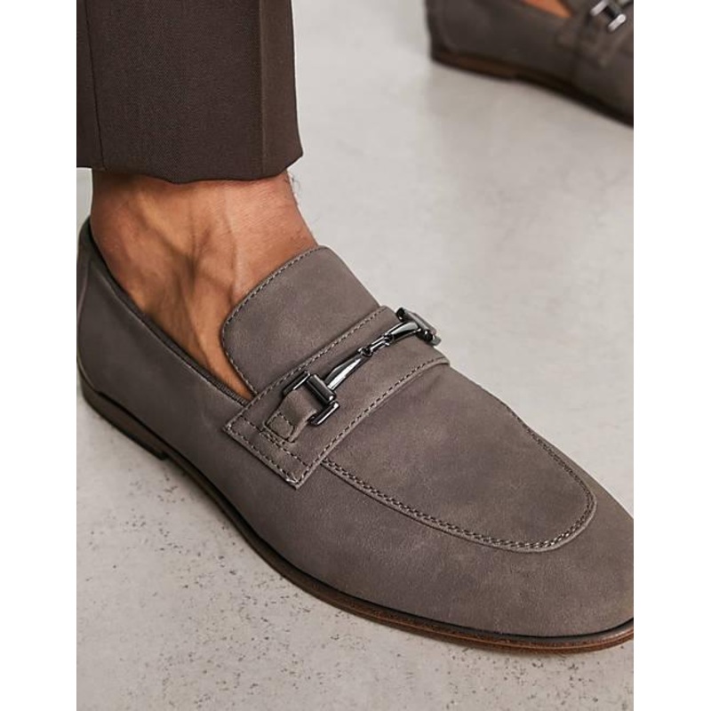 ASOS Design Men’s Gray Loafers |ASOS In Lebanon