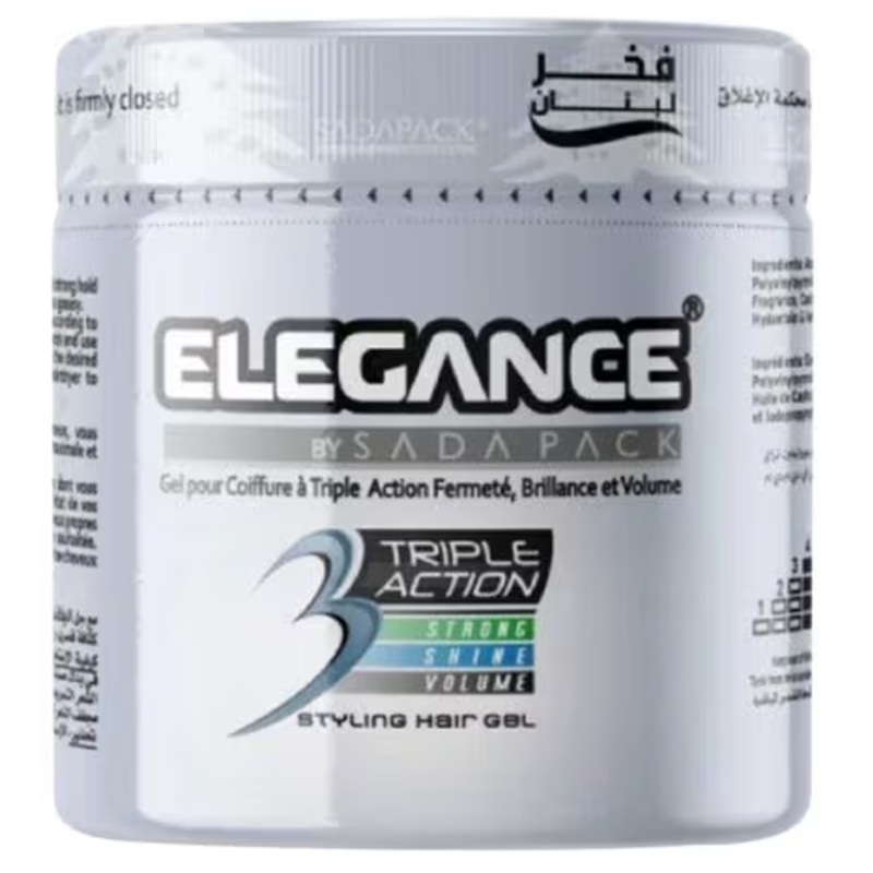 Elegance 3 Triple Action Hair Gel 1000ml