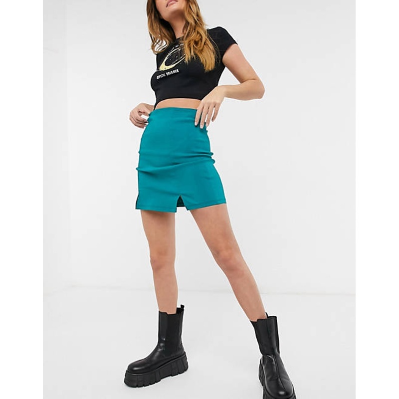 Topshop Women’s Blue Skirt | Topshop In Lebanon