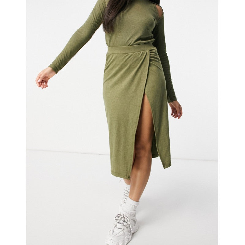 Unique 21 Women’s Khaki Skirt | Unique In Lebanon