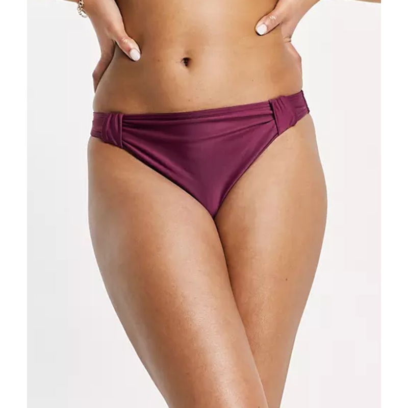 Wolf & Whistle Women’s Plum Bikini Bottom AMF2657