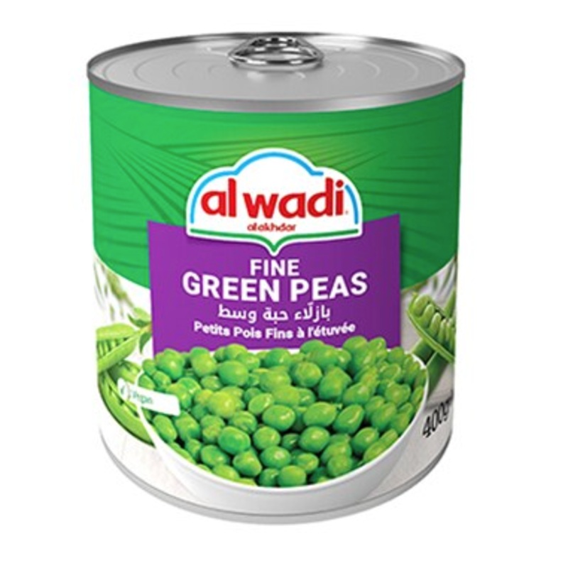 Al Wadi Al Akhdar Garden  Peas 400g | Al Wadi In Lebanon