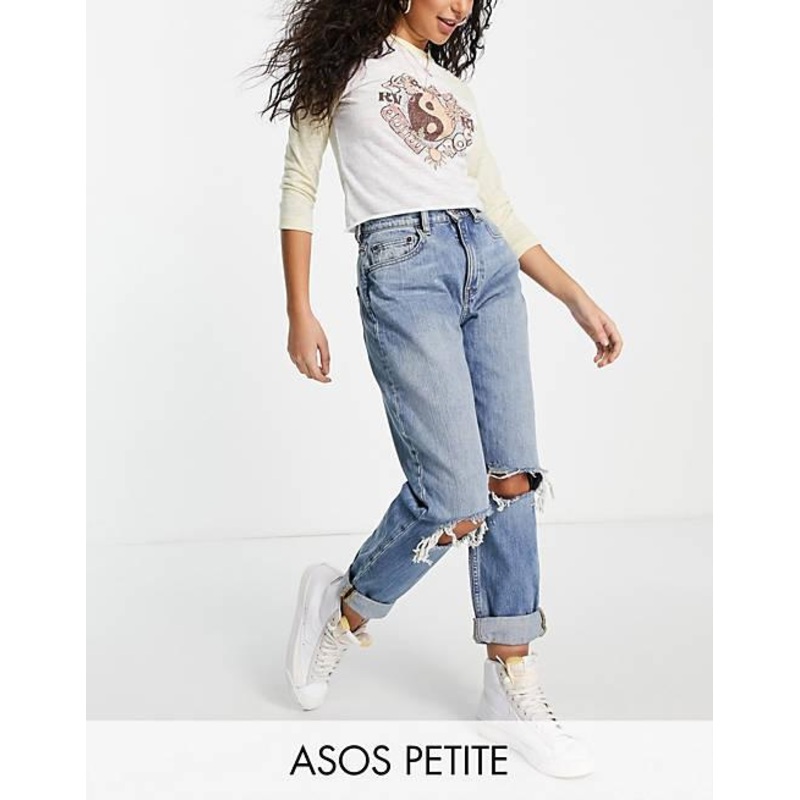 Asos Design Women’s Blue Jeans ANF419  (MAG)