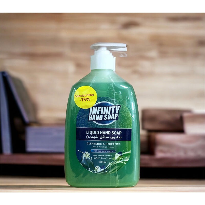 Infinity Liquid Hand Soap  Exotic Fruits Breeze + Honeysuckle Aromati Flavors