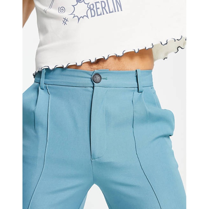 Reclaimed Vintage Men’s Blue Trousers | Reclaimed Vintage In Lebanon