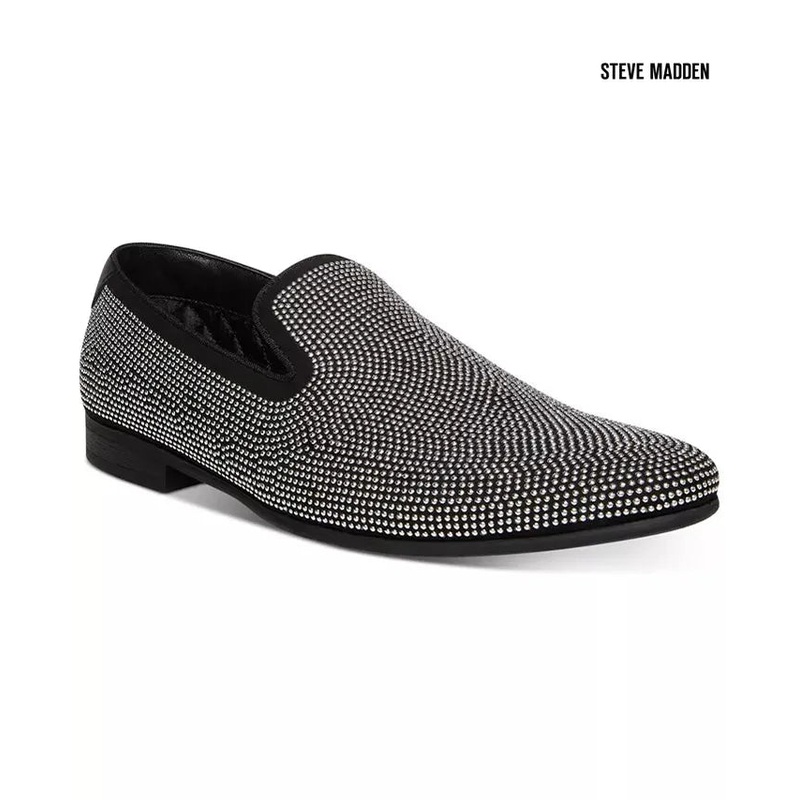 STEVE MADDEN Men’s Black Rhinestone Casual Shoes |STEVE MADDEN In Lebanon