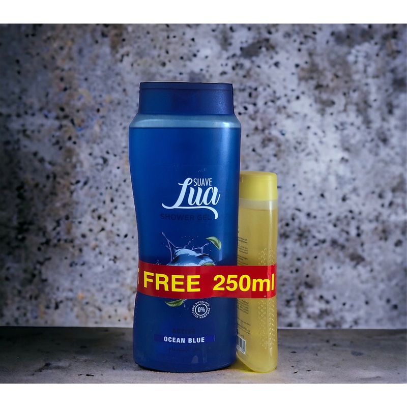 Suave Lua Shower Gel Ocean Blue 750ml+Shower Gel Vanilla 250ml