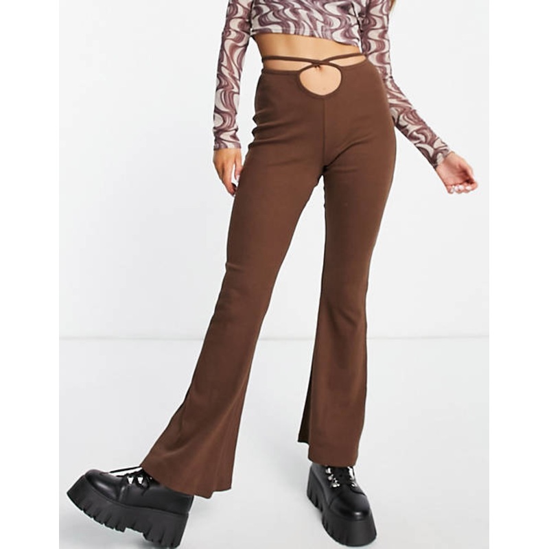 TopShop Women’s Brown Trouser ANF441