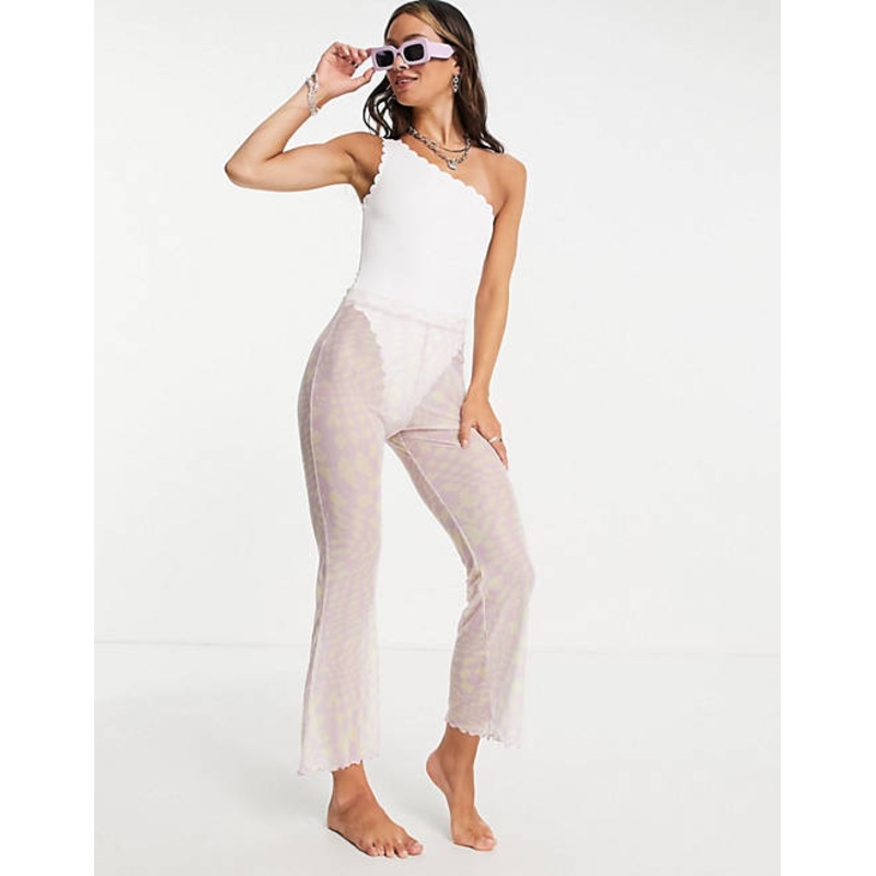 TopShop Women’s Multicolor Beach Trouser ANF430