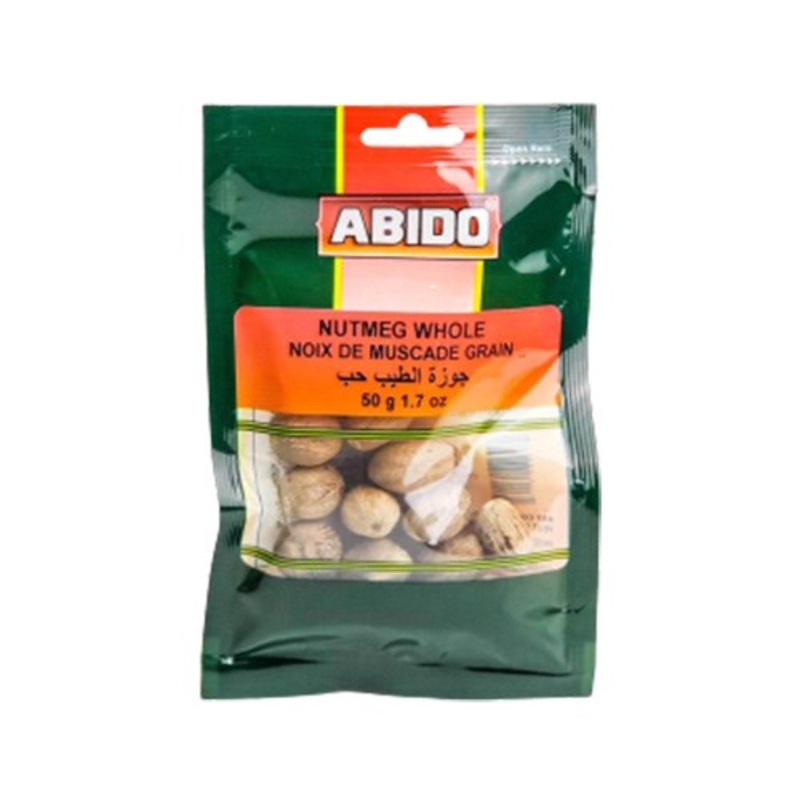 Abido Nutmeg Whole 50g | Abido In Lebanon