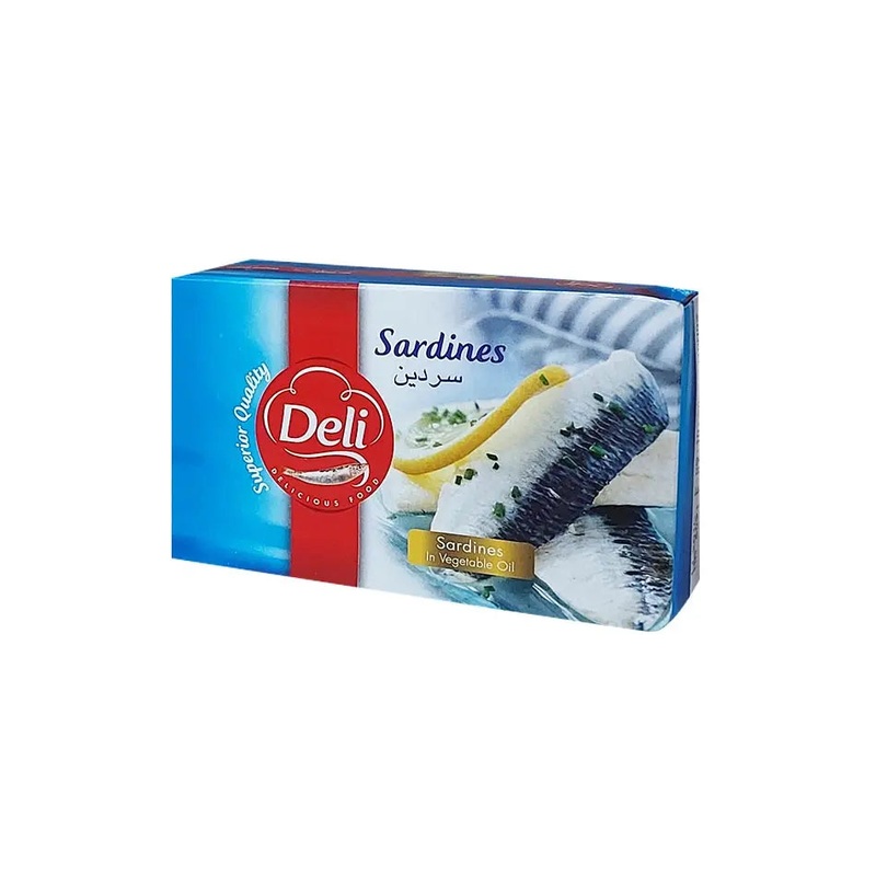 Deli Sardines In Vegetable Oil 125g
