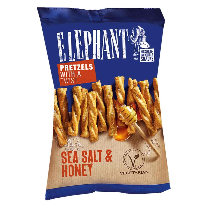 Elephant Pretzel Sea Salt & Honey 70g