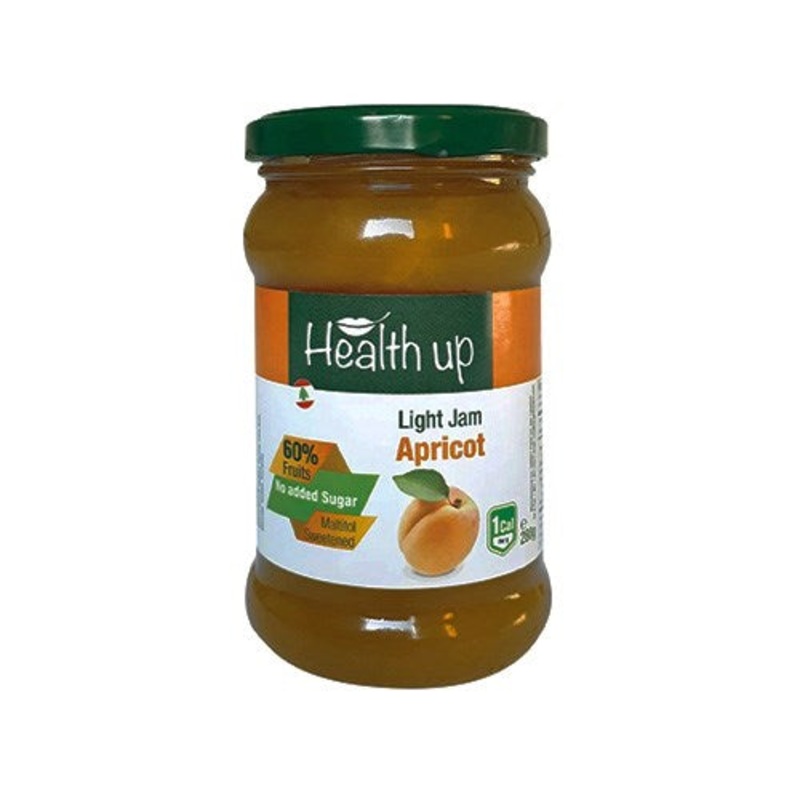 Health Up Sugar Free Apricot Jam 280g  | Health Up In Lebanon