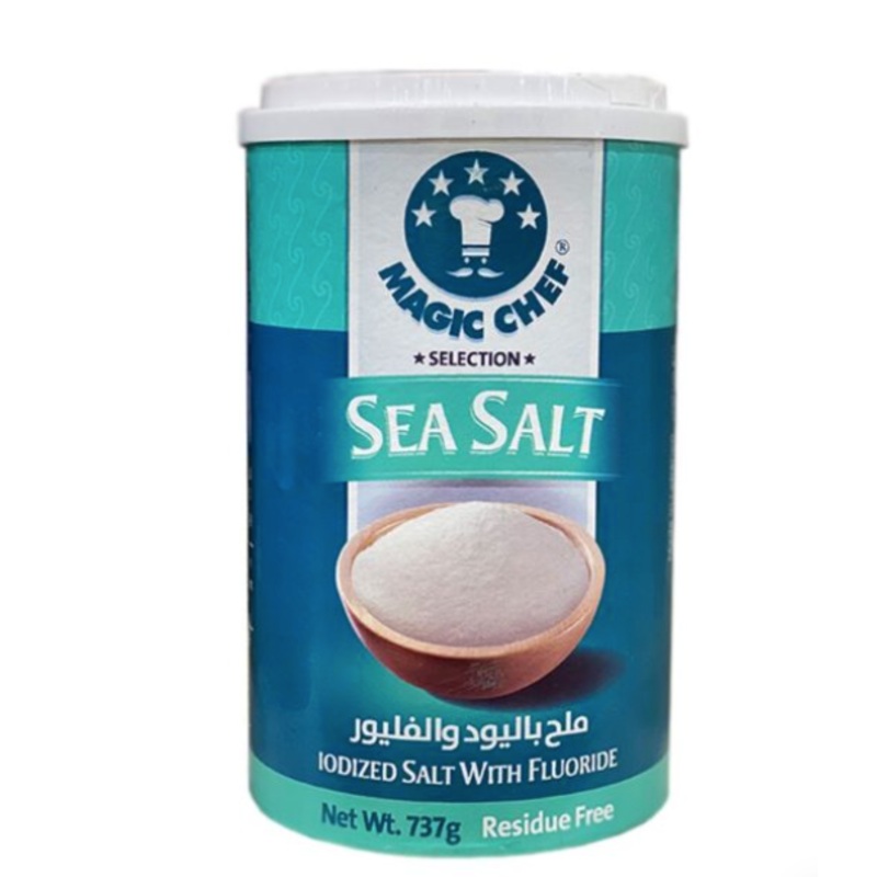 Magic Chef Iodized Salt With Fluoride 737g | Magic Chef In Lebanon