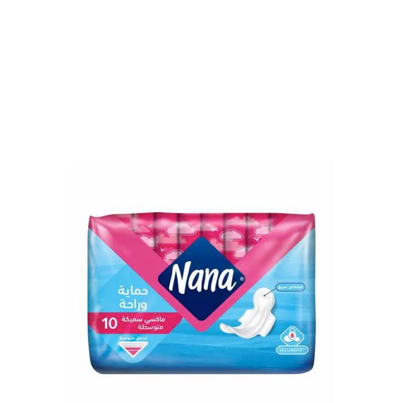 Nana Protection & Comfort Maxi Thick Regular 10 Pads