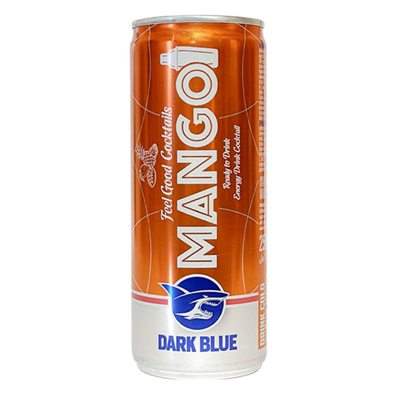 Dark Blue Energy Drink Cocktail Mango 250ml | Dark Blue In Lebanon