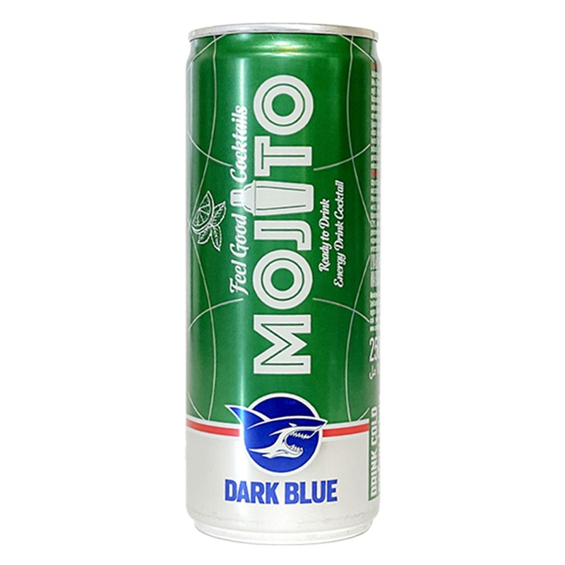 Dark Blue Energy Drink Cocktail Mojito 250ml | Dark Blue In Lebanon