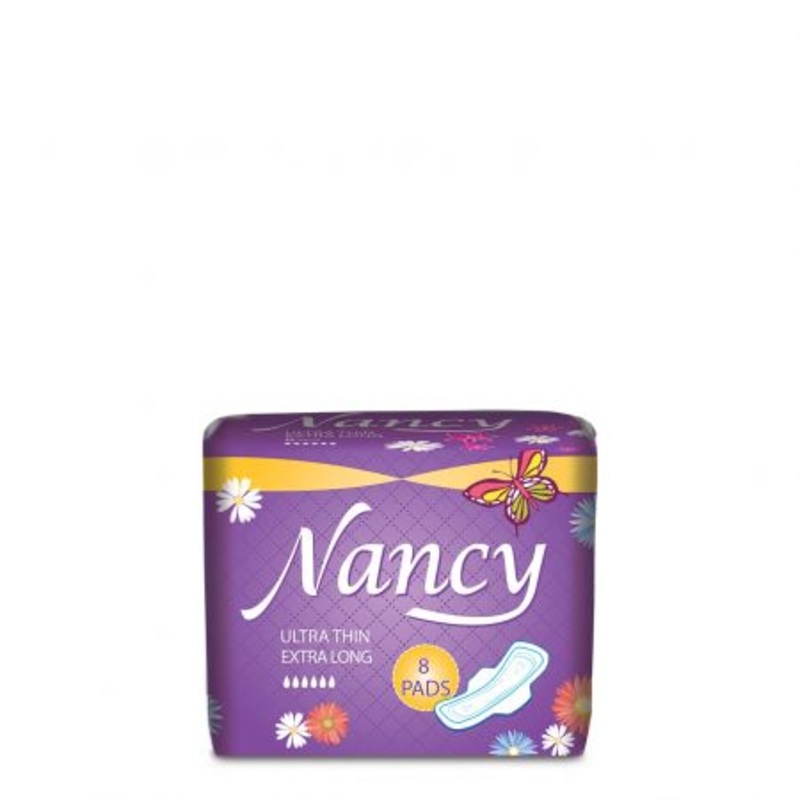 Nancy Ultra Thin Extra Long 8 Pads