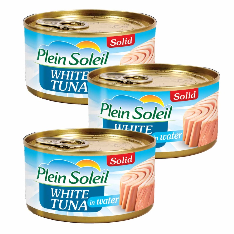 Plein Soleil White Tuna In Water 185g*3 | Plein Soleil In Lebanon