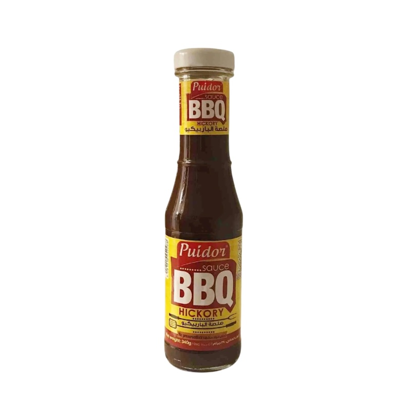 Puidor Sauce BBQ Hickory 340g | Puidor In Lebanon