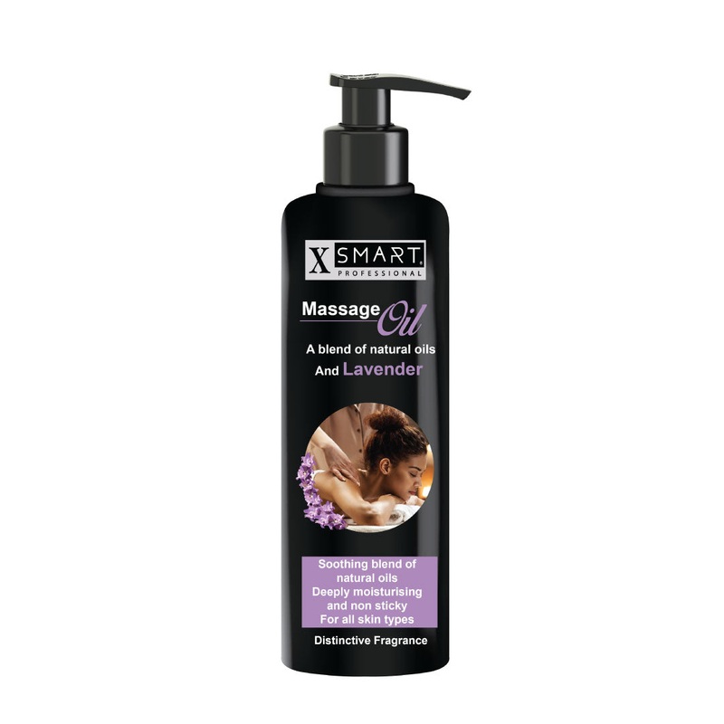 X Smart Massage Oil 250ml|Lavender|Jojoba|Green Tea