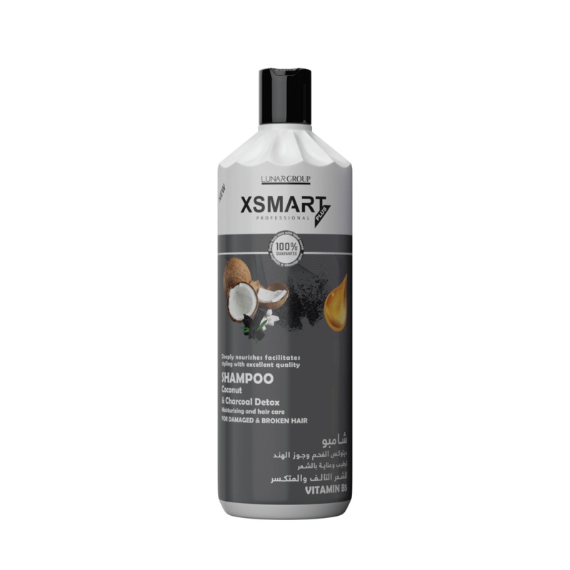 XSmart Professional Plus Coconut & Charcoal Detox Shampoo 750ML