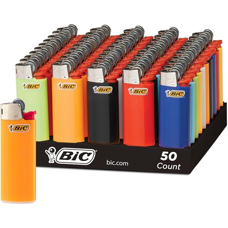 Bic J6 Maxi Assorted Lighter 1 Count