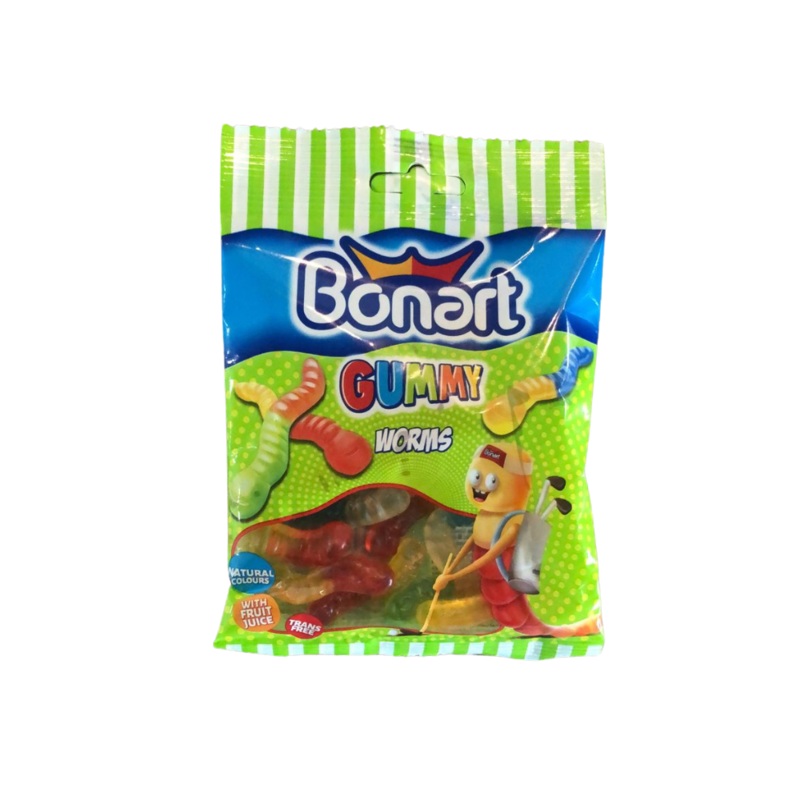 Bonart Gummy Worms Jelly Candy 80g | Bonart In Lebanon