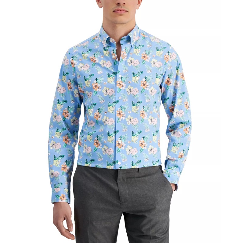Club Room Men’s Blue  Shirt ABF2228 s