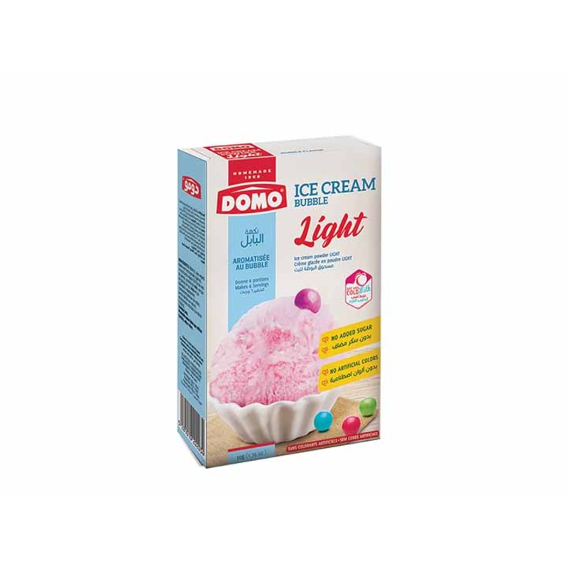 Domo Ice Cream Powder Light  50g | Domo In Lebanon