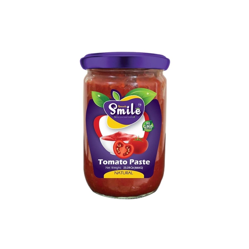 Minnesota Smile Tomato Paste Glass Jar 660g | Minnesota Smile In Lebanon