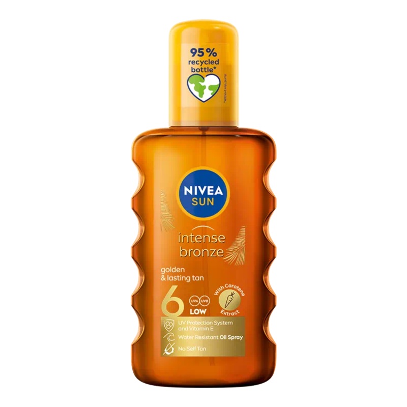 Nivea Sun Intense Bronze Oil Spray SPF 6 200ml