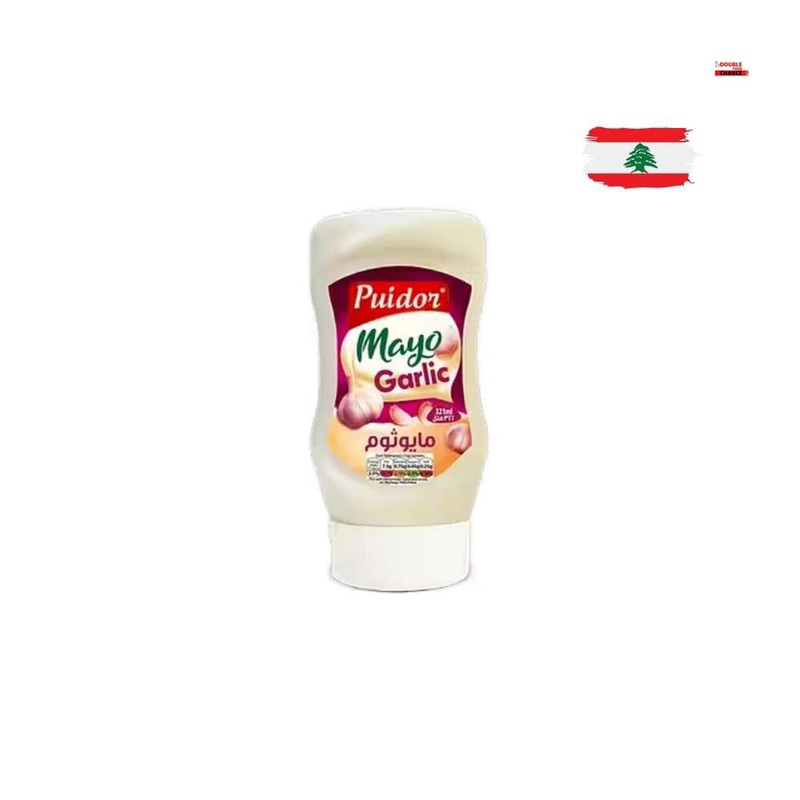 Puidor Mayo Garlic 321ml | Puidor In Lebanon