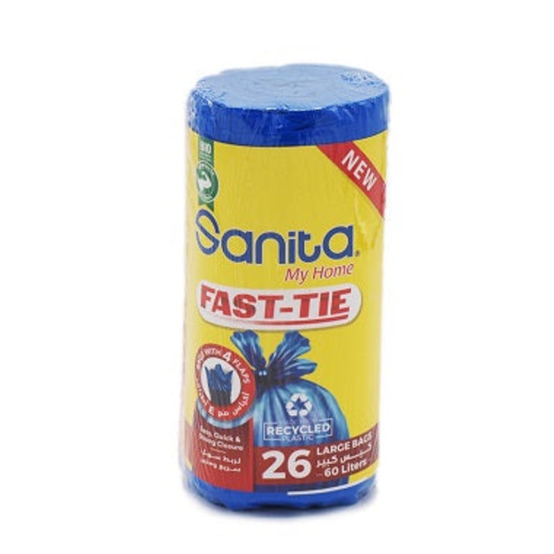 Sanita My Home Fast-Tie 26 Large Trash Bag | Sanita In Lebanon